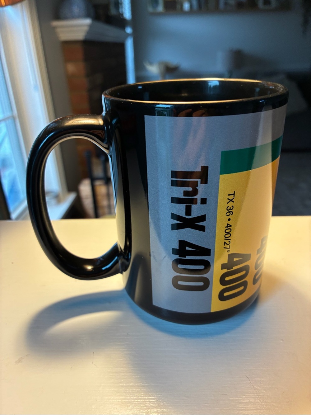 Kodak Black Mug with Yellow and Green Film Label